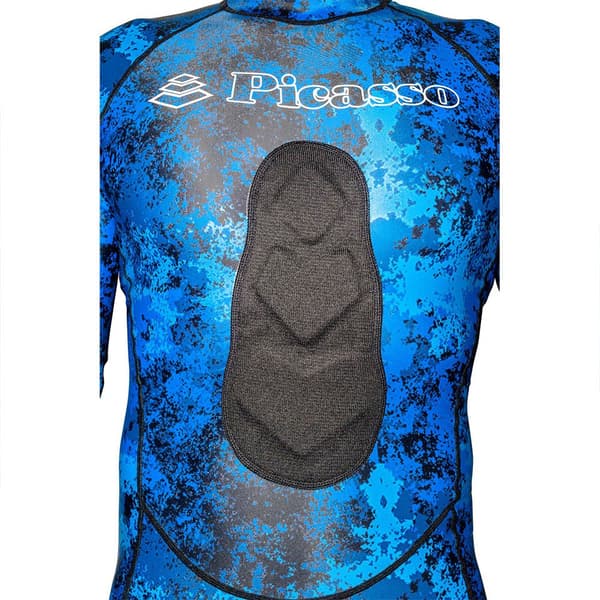 Picasso Camo Ocean Lycra Blå,Svart ML