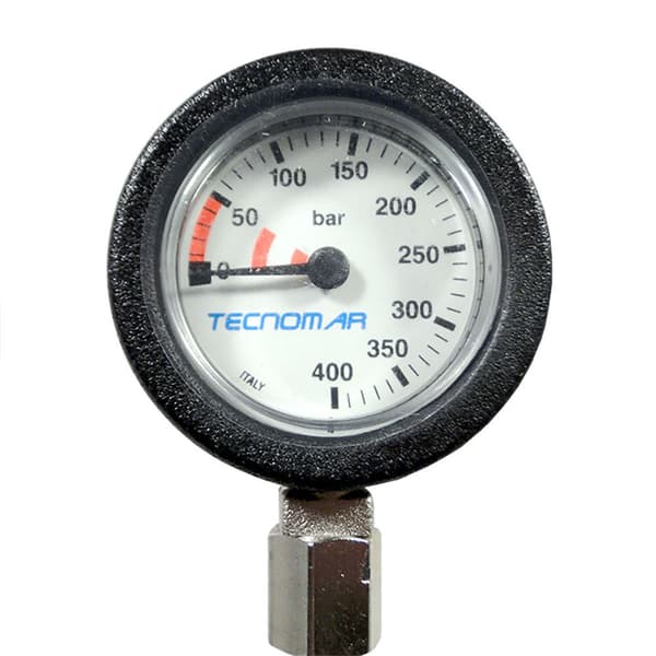 Ist Dolphin Tech Painemittari Sidemount Musta 20 cm
