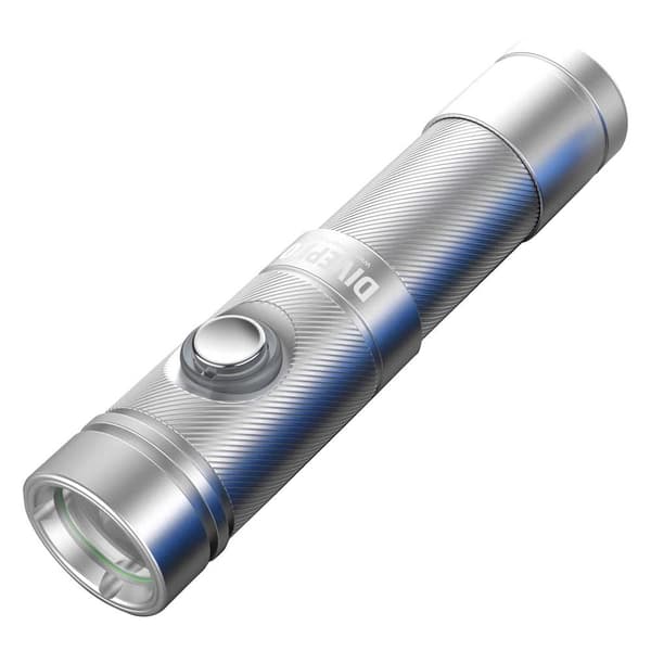 Divepro Vedenalainen Sukellusvalo S 10 6° Hopeinen 1000 Lumens