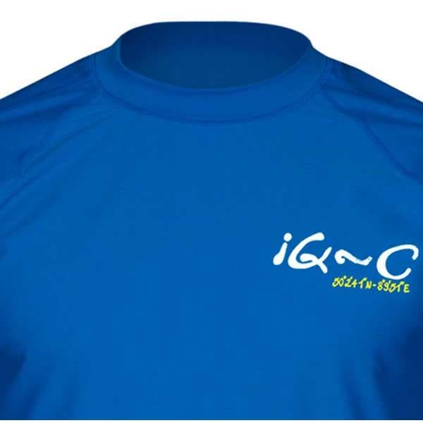 Iq-uv Kortærmet T-shirt Uv 300 Loose Fit Blå M