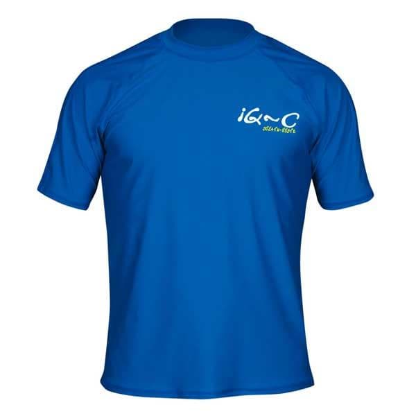 Iq-uv Kortærmet T-shirt Uv 300 Loose Fit Blå M