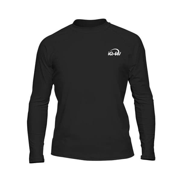 Iq-uv Långärmad T-shirt Uv 300 Loose Fit Svart S