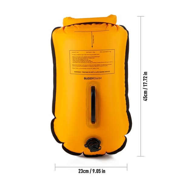 Buddyswim Boj Caution Swimmer At Work 20l Gul 20 Liters