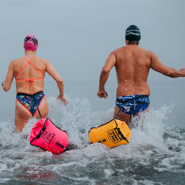 Buddyswim Boj Caution Swimmer At Work 20l Gul 20 Liters