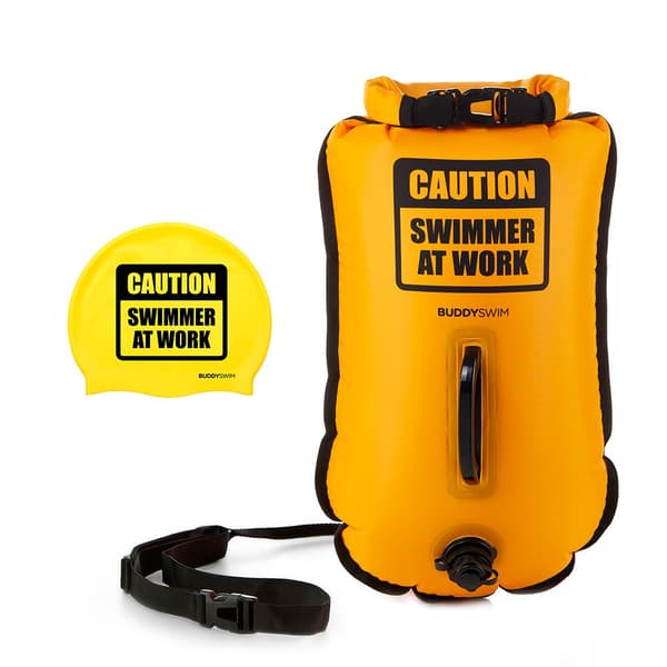 Buddyswim Boj Caution Swimmer At Work 20l Gul 20 Liters