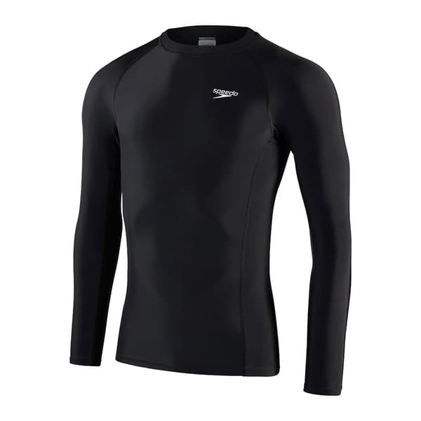 Speedo Långärmad Rashguard Eco Endurabrite 8-132093503 Svart M