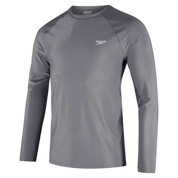 Speedo Langærmet Rashguard Grå L