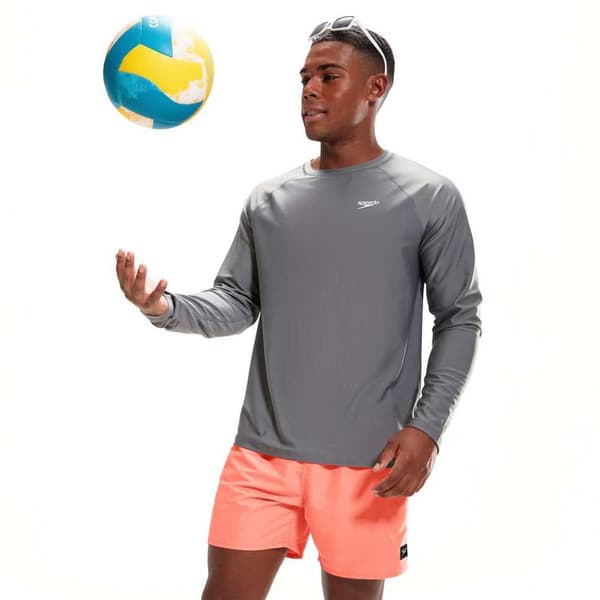 Speedo Langærmet Rashguard Grå L