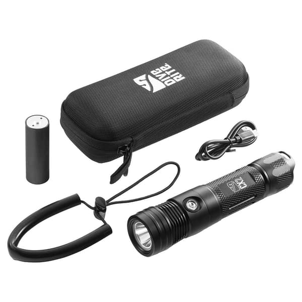 Dive Rite Taskulamppu Cx2 Musta 1700 Lumen