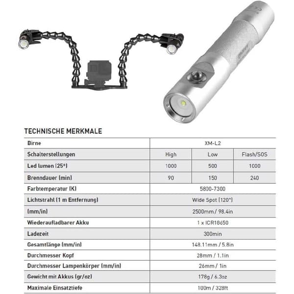Mares Soihtu Eos 10lrw Hopeinen