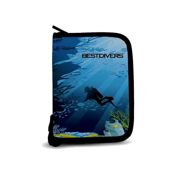 Best Divers Dive Log Art 4 Blå