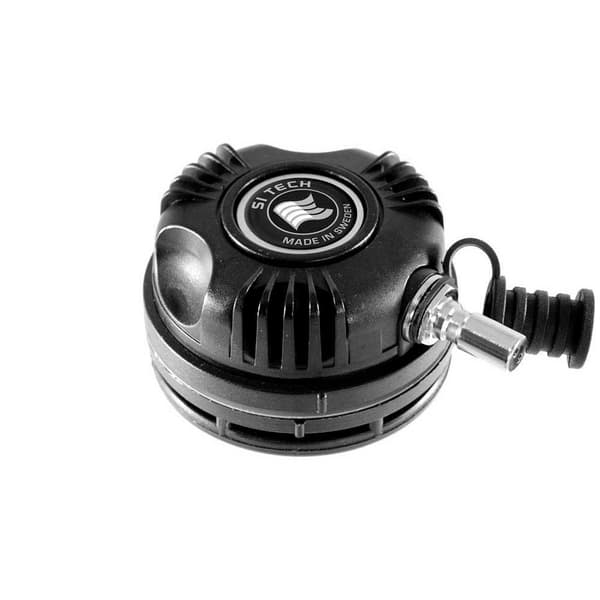 Si-tech Shell Inflation Valve Svart