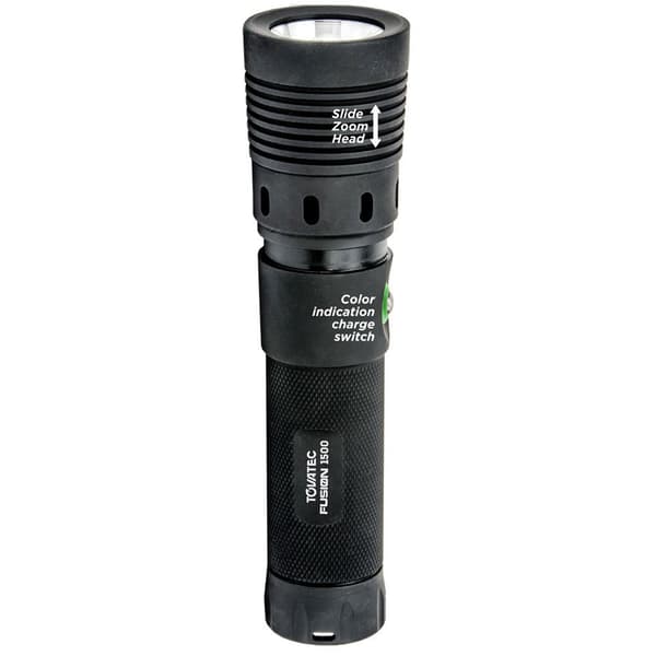 Tovatec Lommelygte Fusion 1500 Sort 1000 Lumens