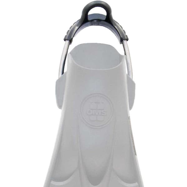 Oms Spring Heels With Hook Hvid,Sort 2XL