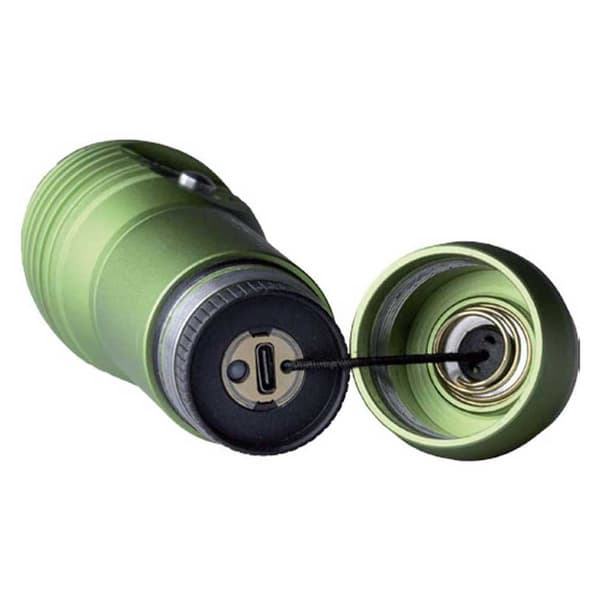 Salvimar Taskulamppu Usb Usb-laturilla Fireled 1800 L Vihreä
