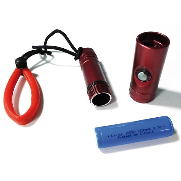 Epsealon Lommelygte Red Bullet Rød 1000 Lumens