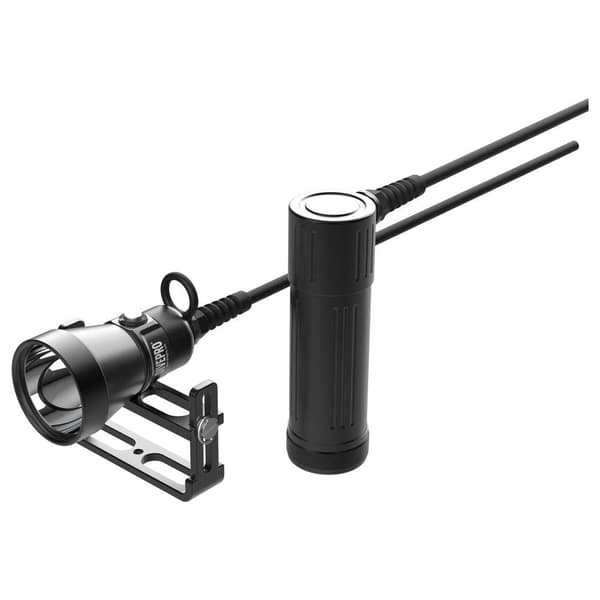 Divepro Primær Beholder Light Side Mount Cable Søvfarvet 4200 Lumens