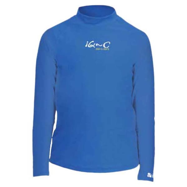 Iq-uv Langærmet T-shirt Junior Uv 300 Youngster Blå 13 Years