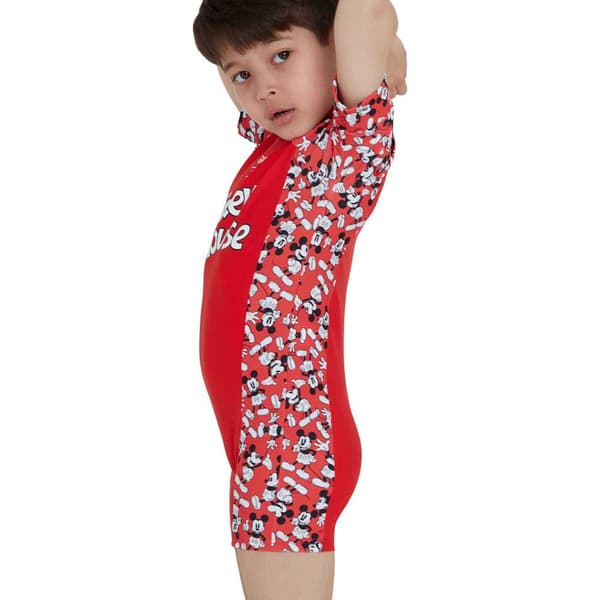Speedo Disney Mickey Mouse All-in-one Rød 4 Years