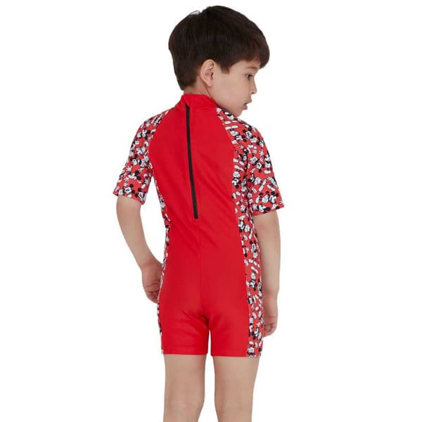 Speedo Disney Mickey Mouse All-in-one Rød 4 Years