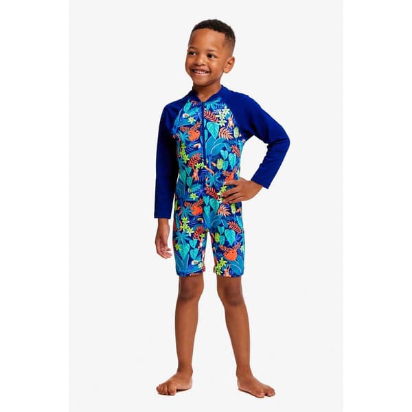 Funky Trunks Uv Langærmet Jumpsuit Go Slothed Flerfarvet 3 Years