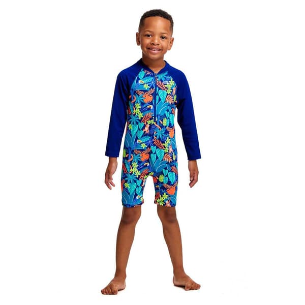 Funky Trunks Uv Langærmet Jumpsuit Go Slothed Flerfarvet 5 Years