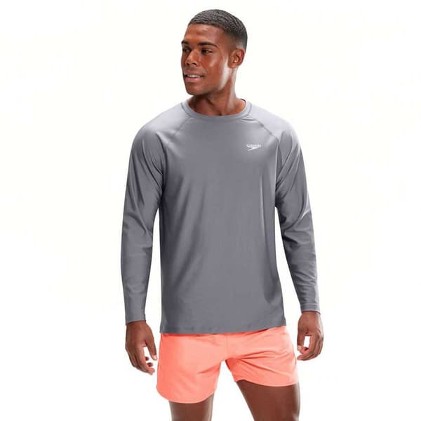 Speedo Langærmet Rashguard Grå XS
