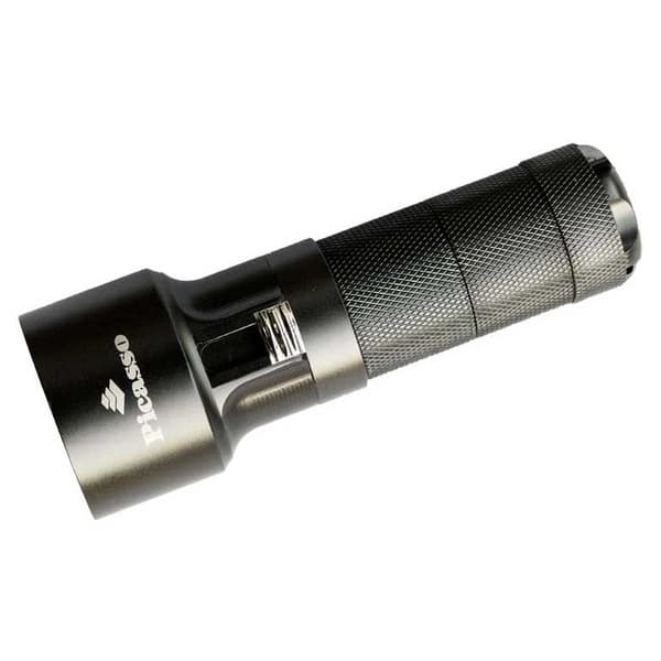 Picasso Genopladelig Led Lommelygte Venus Mini Sort