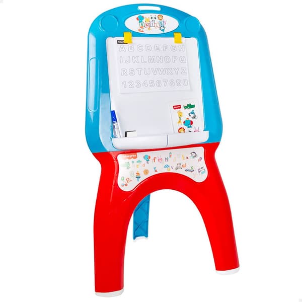 Fisher Price Børnebøtte Pizarra Med Markør Og Farveark Stickers Transparent