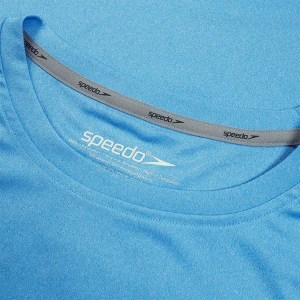 Speedo Uv Kortärmad T-shirt Printed Blå M