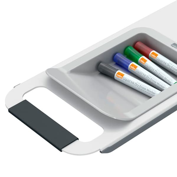 Nobo Magnetisk Mobil Styrelse Move&meet Silver
