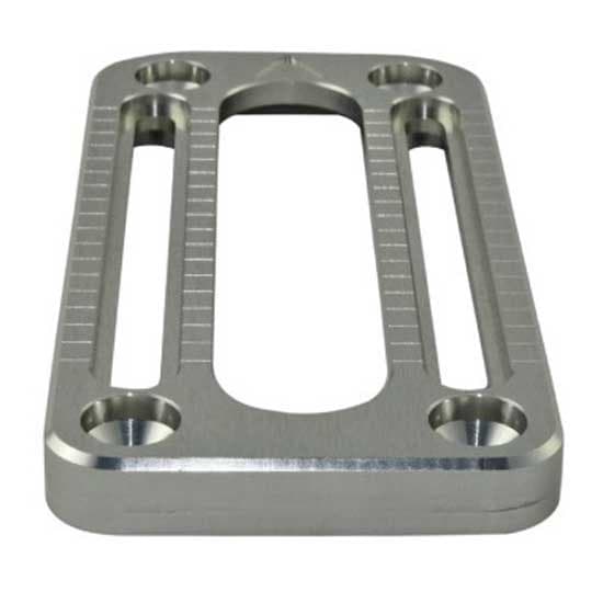 Plum Säädettävät Levyt Guide Rail 70 Mm Hopeinen