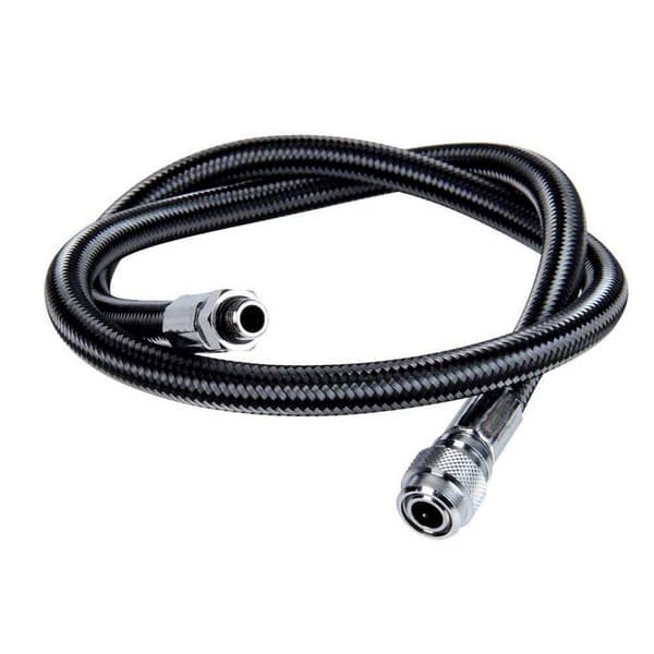 Miflex Xtreme Hose For Dry Suit Carbon Musta 90 cm