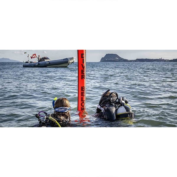 Metalsub Merkkipoiju Surface Reflective Vihreä,Punainen 120 cm