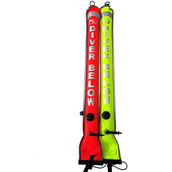 Metalsub Merkkipoiju Surface Reflective Vihreä,Punainen 120 cm