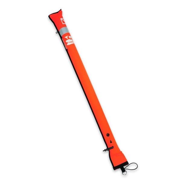 Best Divers Deco Bøje Med Bc Connection Orange 135 x 12 cm