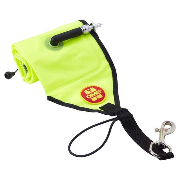 Oms Poiju Emergency Slim Big Divers Alert Marker Vihreä
