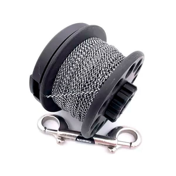 Nammu Tech Lankarulla Locknut 65m Dyneema Hopeinen