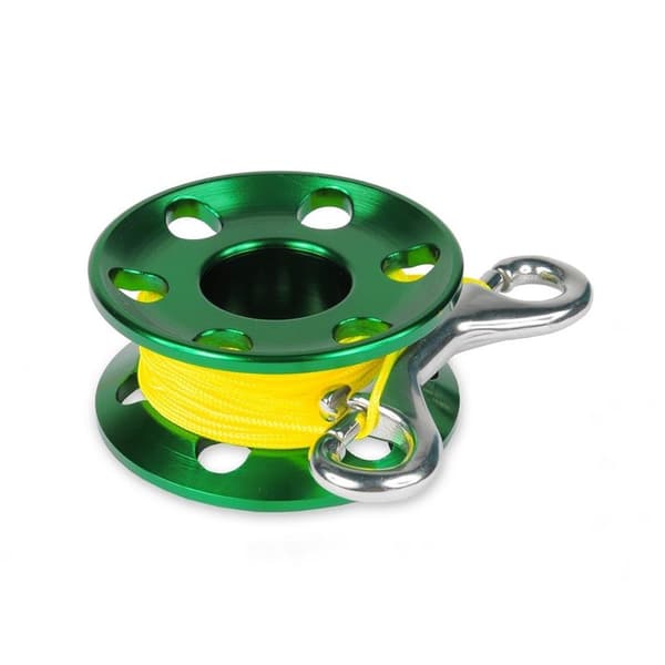 Best Divers Kela Aluminium Reel Tech 1.5 Mm 15 M Keltainen 15 m