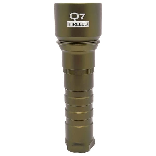 Spetton Fakkel Q-7 Vx Fire Led Grøn 500 Lm / 2600mAh