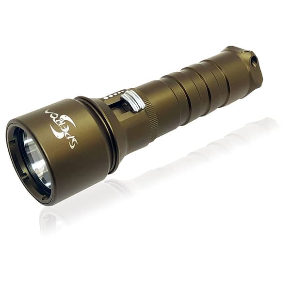 Spetton Fakkel Q-7 Vx Fire Led Grøn 500 Lm / 2600mAh