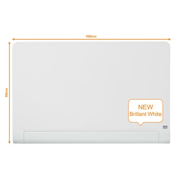 Nobo Glas Afrundede Kanter Impression Pro 45´´ 993x559 Mm Bestyrelse