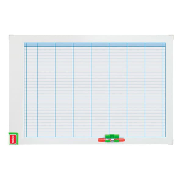 Nobo Magnetic Planning Weekly Lauta Performance