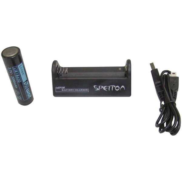 Spetton Lommelygte Q-7 Vx Fire Led Cree R7 Sort 500 Lumens