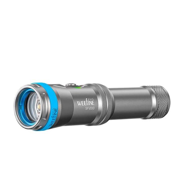 Weefine Taskulamppupaketti 1200fr Snoot Smart Hopeinen