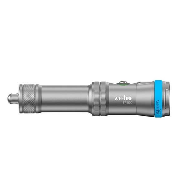 Weefine Taskulamppupaketti 1200fr Snoot Smart Hopeinen