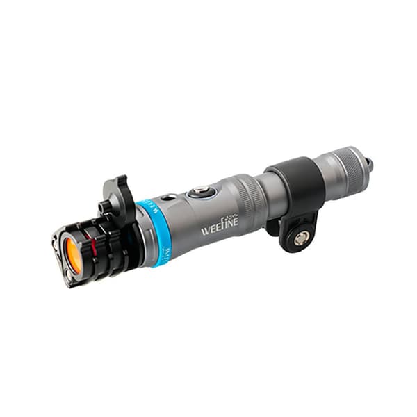 Weefine Taskulamppupaketti 1200fr Snoot Smart Hopeinen