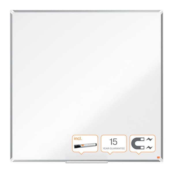 Nobo Lakeret Stål Premium Plus 1200x1200 Mm Bestyrelse