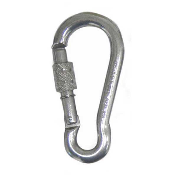 Cressi Karbinhake With Nut Aisi 316 Silver