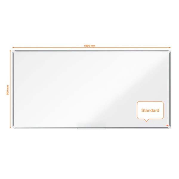 Nobo Forglasset Stål Premium Plus 1800x900 Mm Bestyrelse